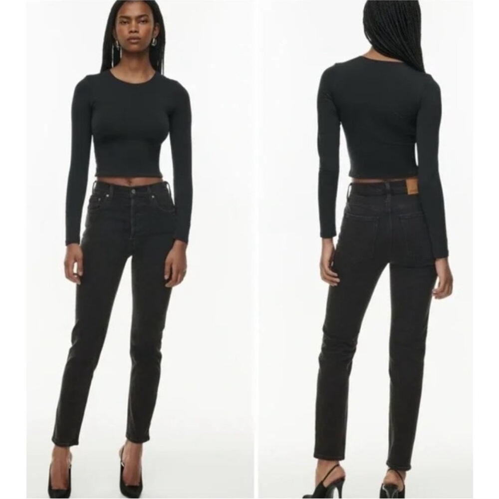 ARITZIA DENIM FORUM The Yoko High Rise Slim Jeans - Size 24